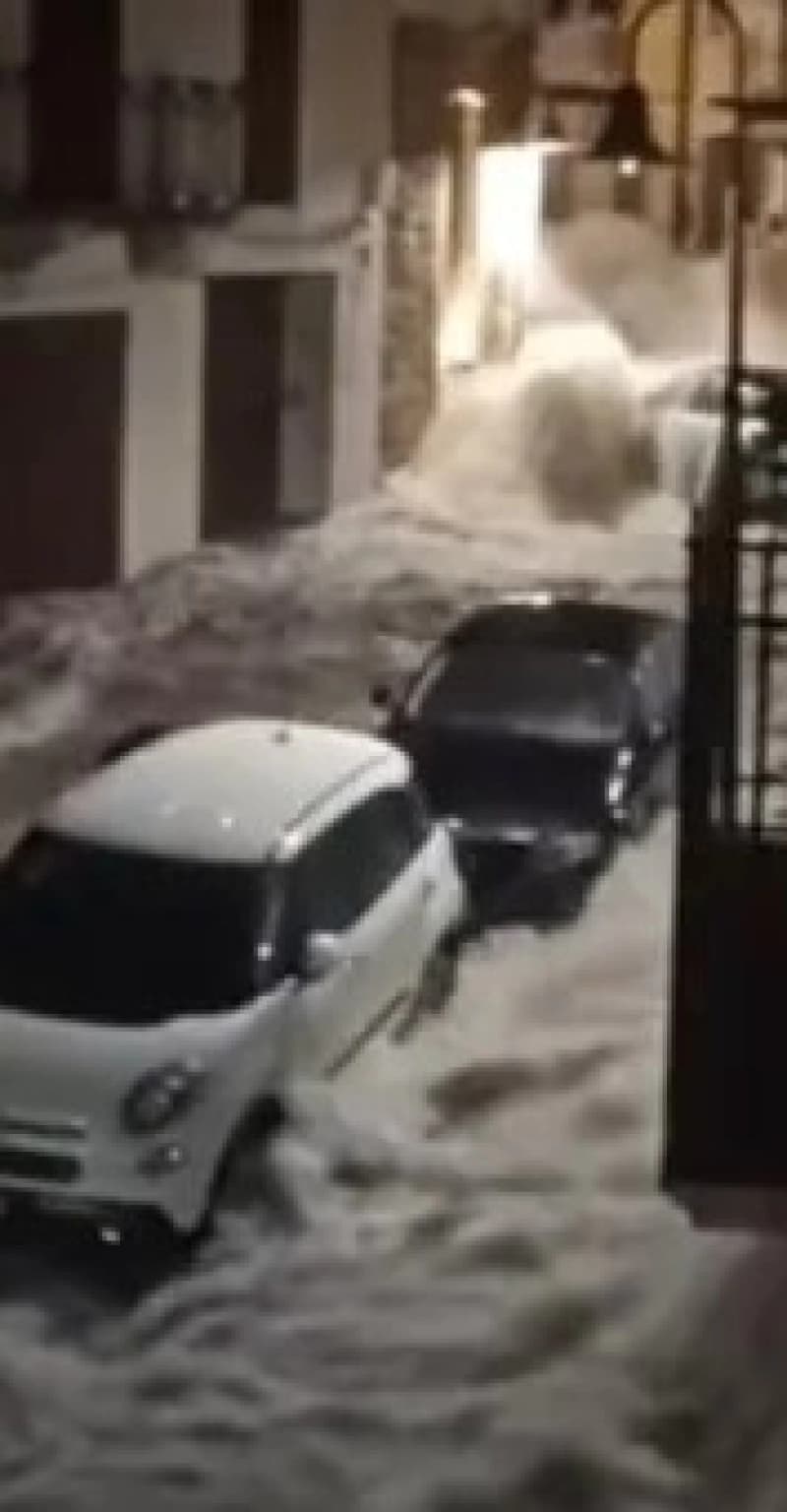 Maltempo, nella notte nubifragio ad Alcamo