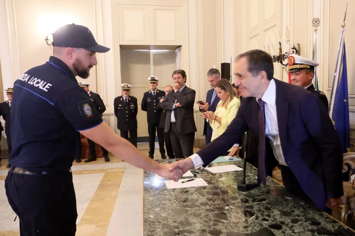 Catania potenzia la Polizia Locale con 98 nuovi agenti a tempo indeterminato