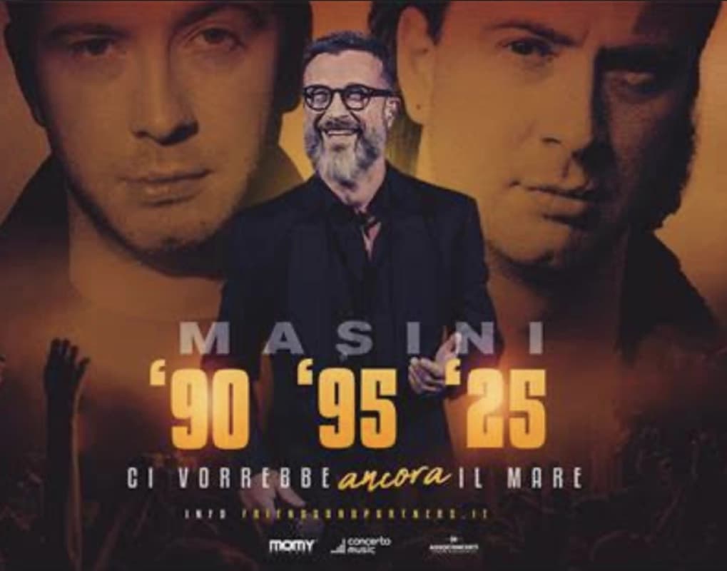 Marco Masini sbarca in Sicilia con il suo Tour