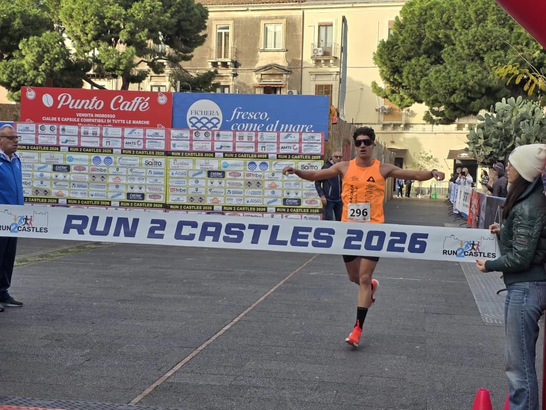 Salvatore Maccarrone firma il bis: sua la quinta edizione della Run2Castles. Tra le donne vince Desiree Di Maria