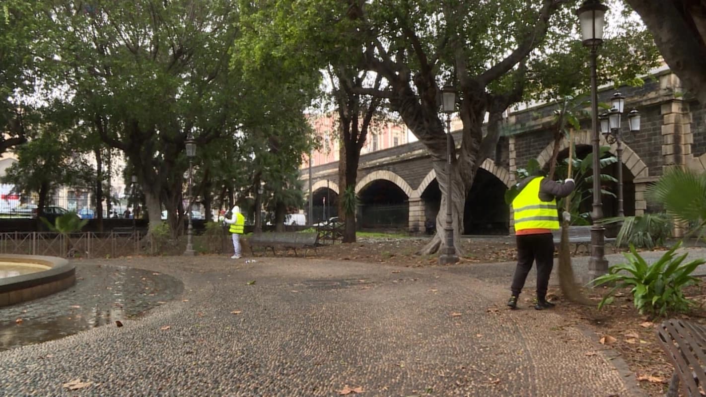 Inclusione sociale e lavorativa, così a Catania Villa Pacini è stata ripulita
