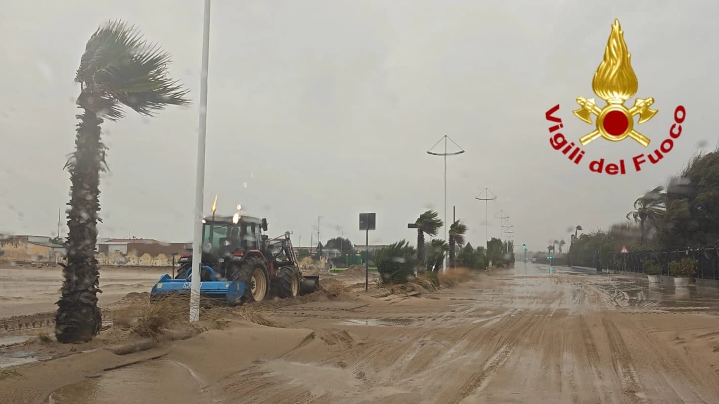 Sicilia flagellata dal maltempo: la furia del ciclone Harry e le zone colpite
