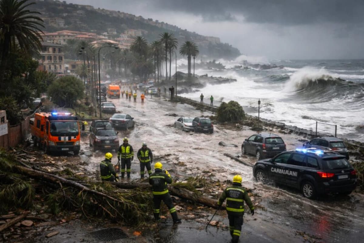Numerosi danni e devastazione in molte province dopo il passaggio del ciclone Harry