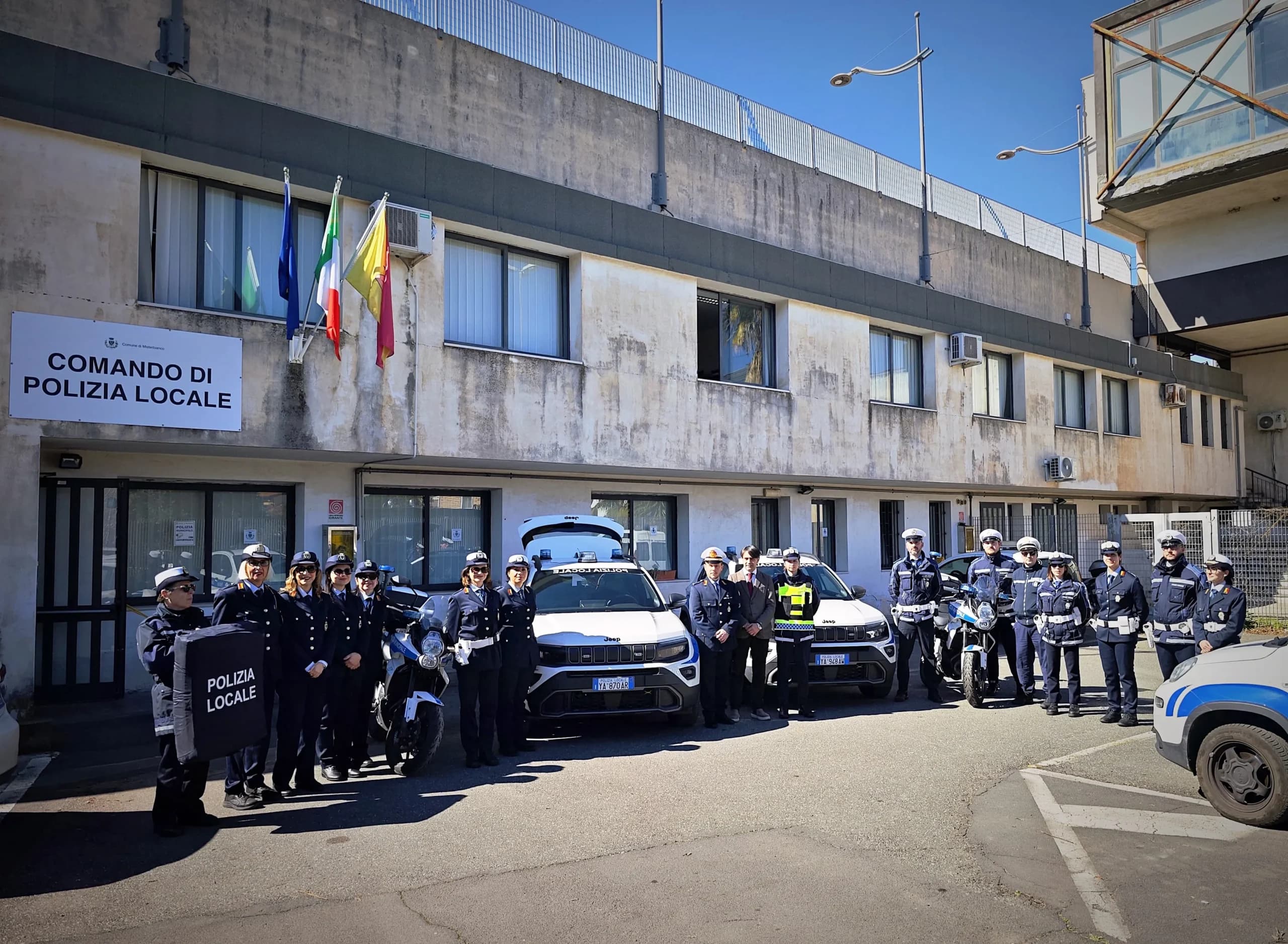 Misterbianco (CT), nuovi mezzi e dotazioni per la polizia locale