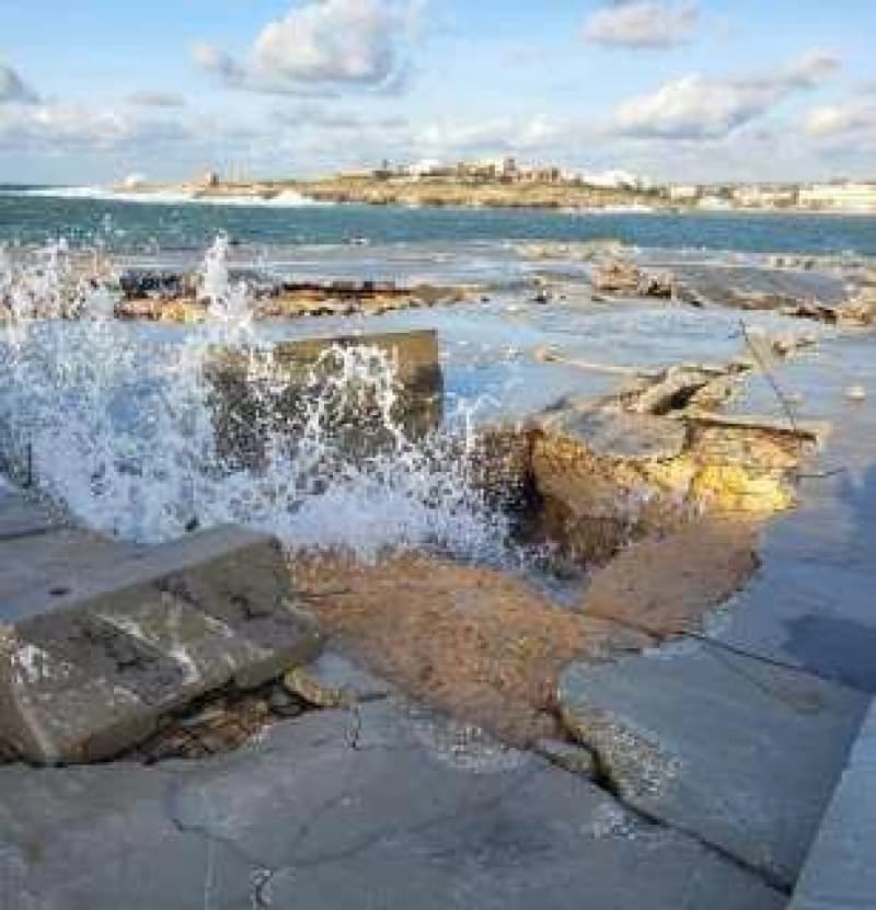 Lampedusa, al via i lavori al porto dopo il passaggio del ciclone