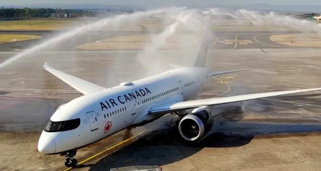 SAC: Aeroporto di Catania, partito il primo volo Air Canada per Montréal