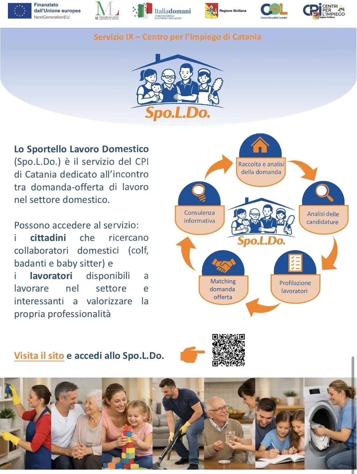 Lavoro a Catania, apre il primo “Sportello Lavoro Domestico”