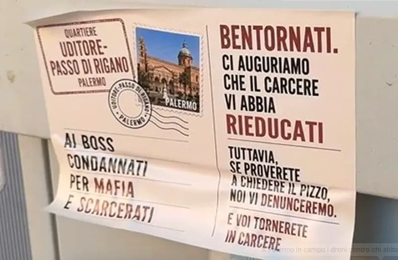 Palermo, nuove cartoline anonime contro i boss