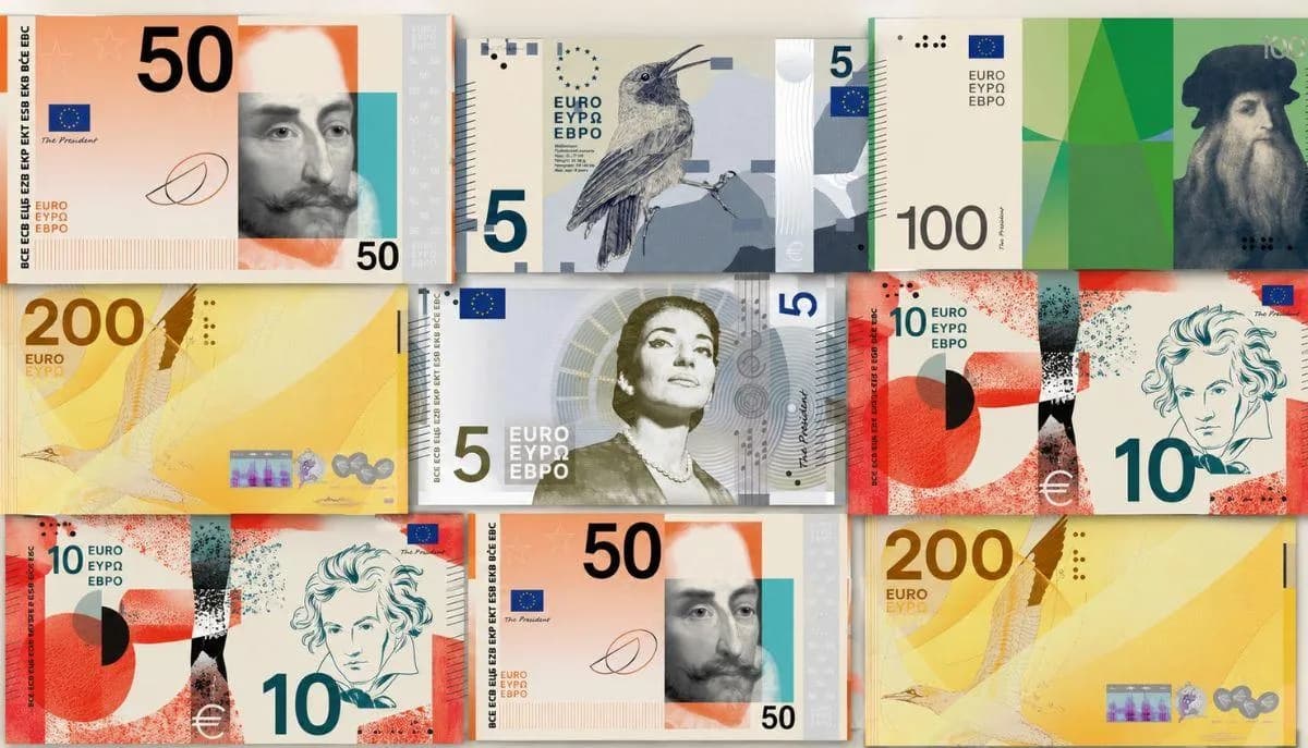 La BCE chiede il tuo voto per scegliere la grafica degli Euro