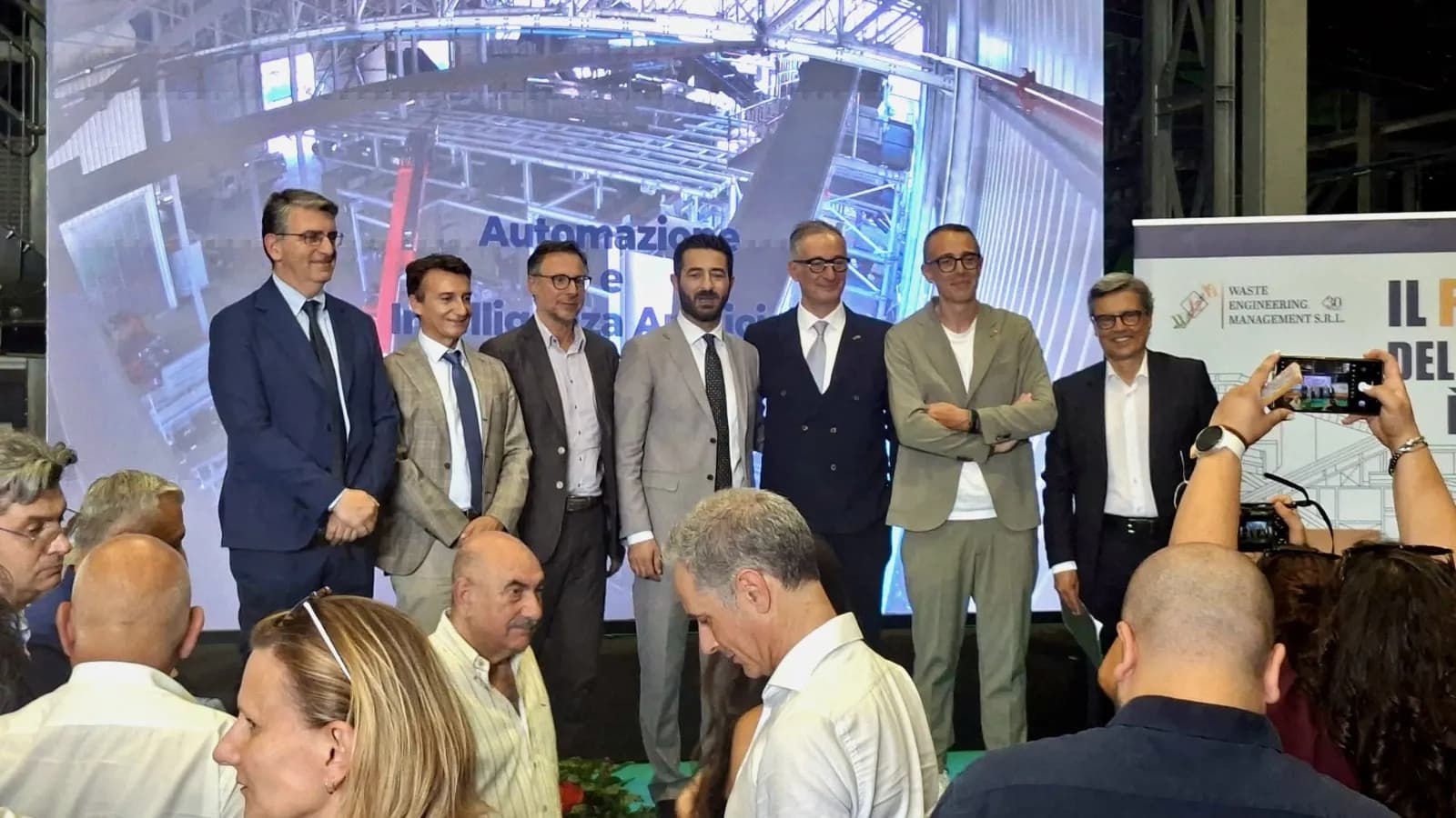Inaugurato a Catania il più grande impianto di selezione di carta gestito dall’intelligenza artificiale