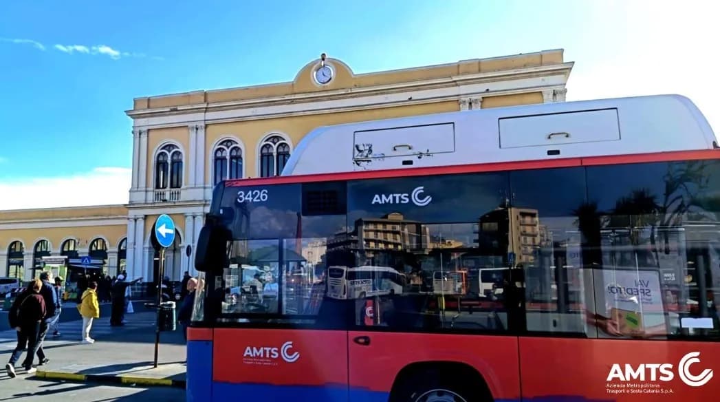 Catania, passeggero aggredisce conducente di un autobus Amts
