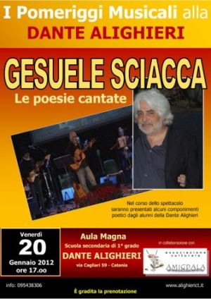  GESUELE SCIACCA – “LE POESIE CANTATE”