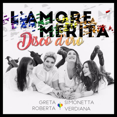  L’AMORE MERITA è DISCO D’ORO