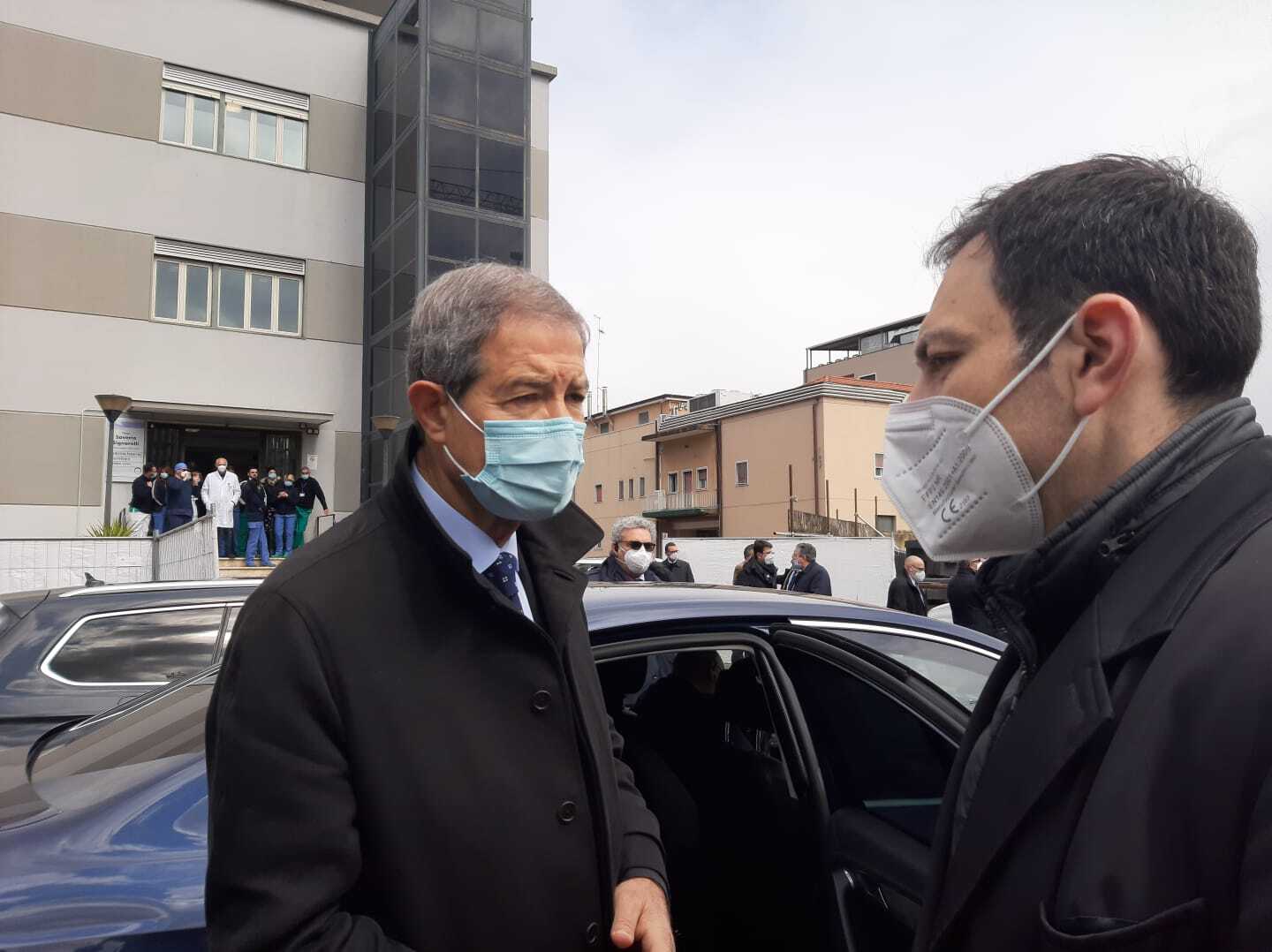  Catania: ospedale Garibaldi, Musumeci inaugura nuovo reparto