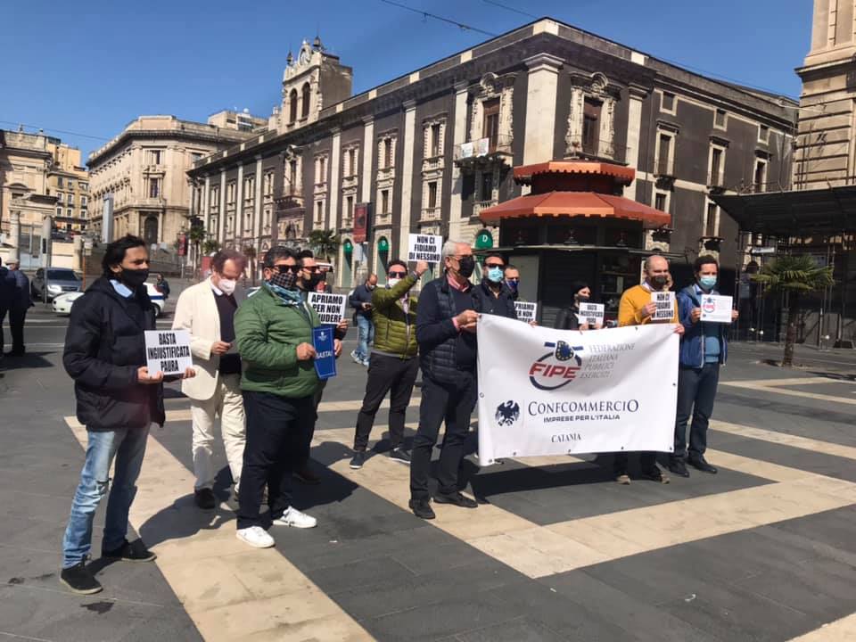  Ristoratori: a Catania nuova protesta in piazza