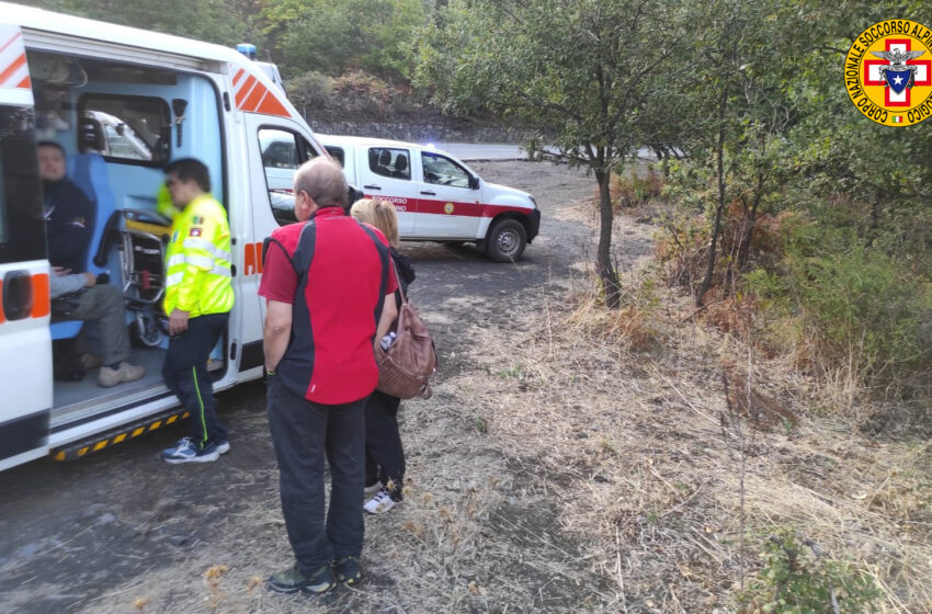  Malore durante l’escursione: turista soccorso sull’Etna