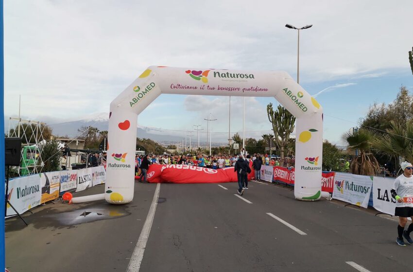  Naturosa Catania Marathon: trionfano Lorenzo Lotti e Tiziana Messina