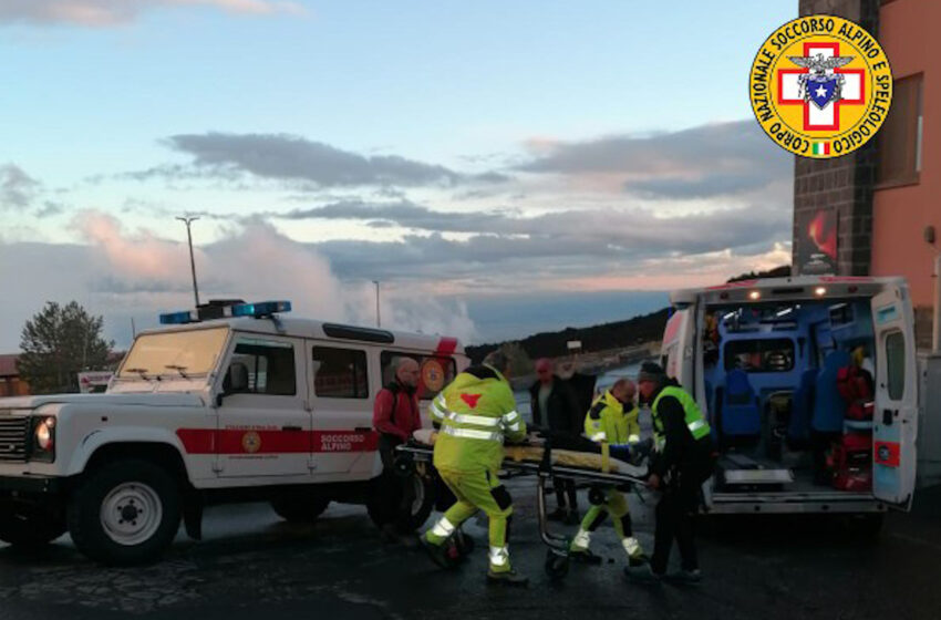  Maltempo sull’Etna, soccorsi escursionisti in difficoltà