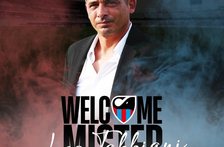  È ufficiale, Luca Tabbiani è il nuovo allenatore del Catania