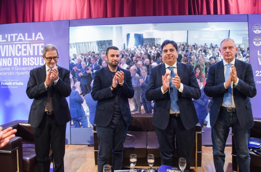  Fratelli d’Italia e il primo anno di governo Meloni: l’incontro  a Catania