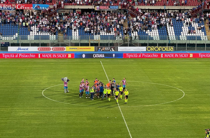  Il Catania risponde con la vittoria, battuto il Taranto 1-0