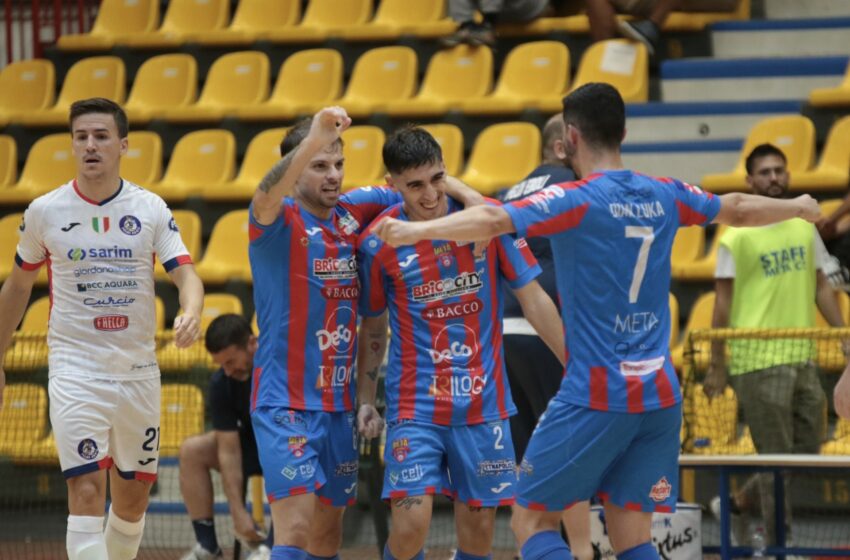  Futsal, la Meta Catania batte i campioni d’Italia 4-2