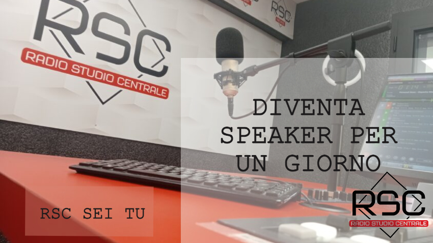  Per il compleanno di Rsc, diventa speaker per un giorno