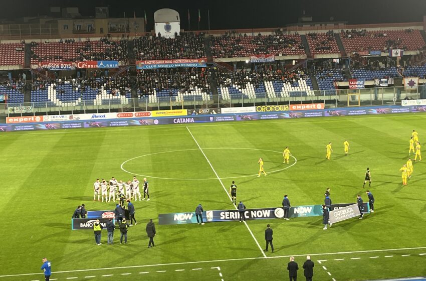  Catania di rabbia e di fortuna: è 2-1 all’Audace Cerignola