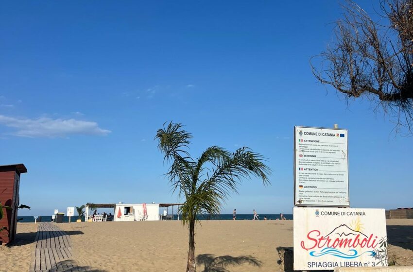  Stagione balneare 2024, a Catania fruibili spiagge libere e solarium