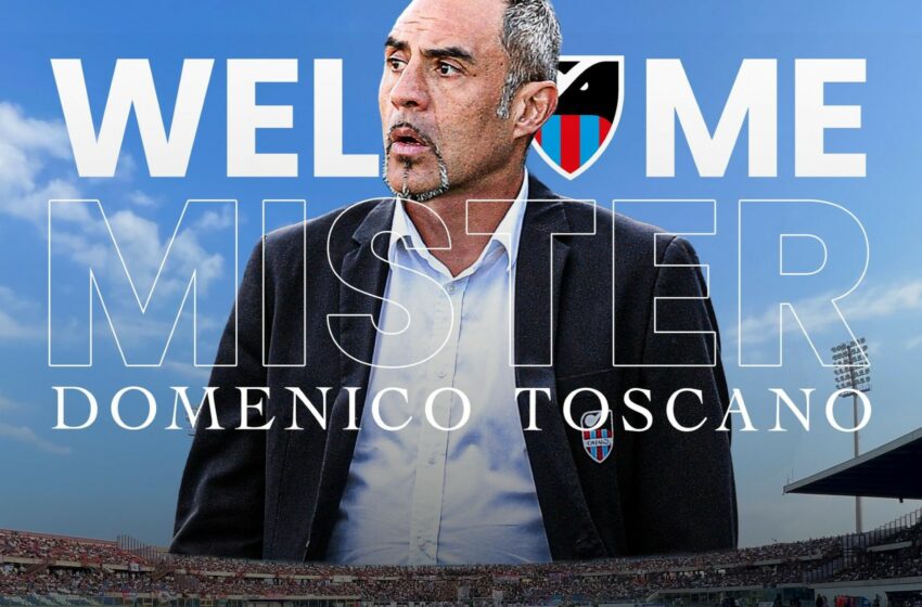  Adesso è ufficiale, Toscano è il nuovo allenatore del Catania Fc