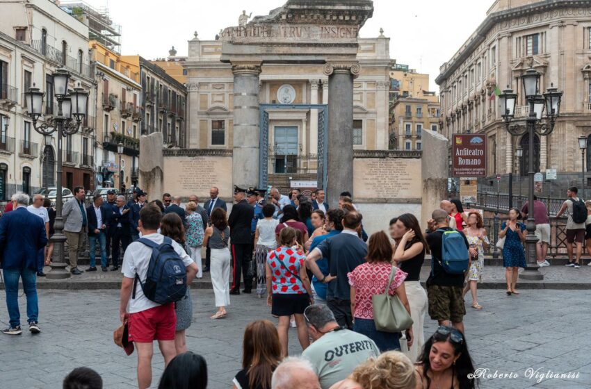  Catania: riapre al pubblico l’anfiteatro romano