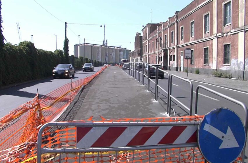  Catania, “Lavori per la pista ciclabile a rilento”: la denuncia del Mpa