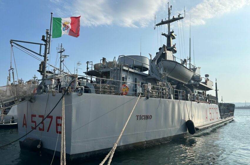  Emergenza idrica, la nave cisterna della Marina rifornirà la zona dell’agrigentino